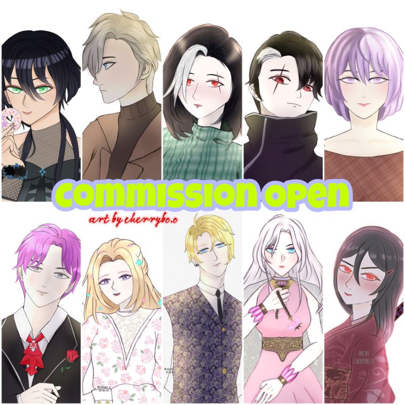 Art Commission | Anime Style {BACA Deskripsi} Jasa Menggambar
