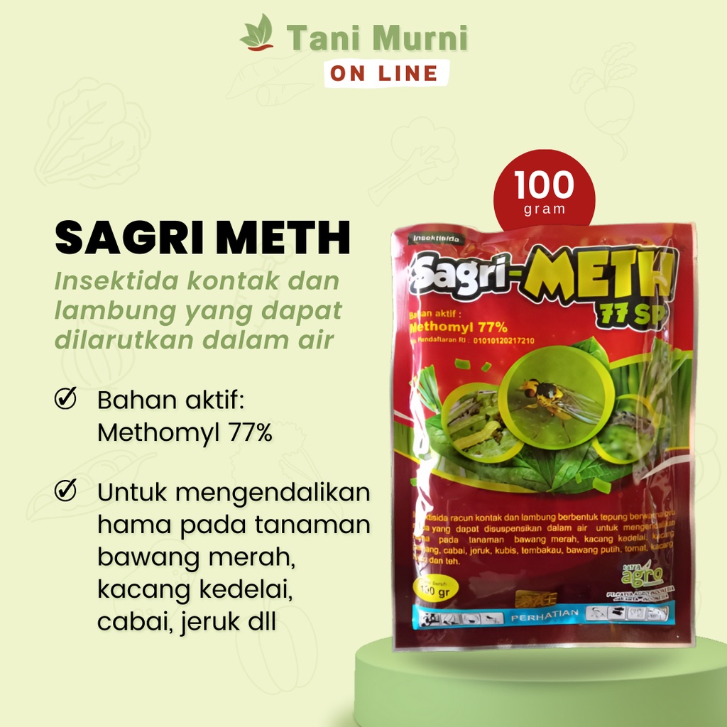 Insektisida Sagri-Meth 77sp 100 Gr