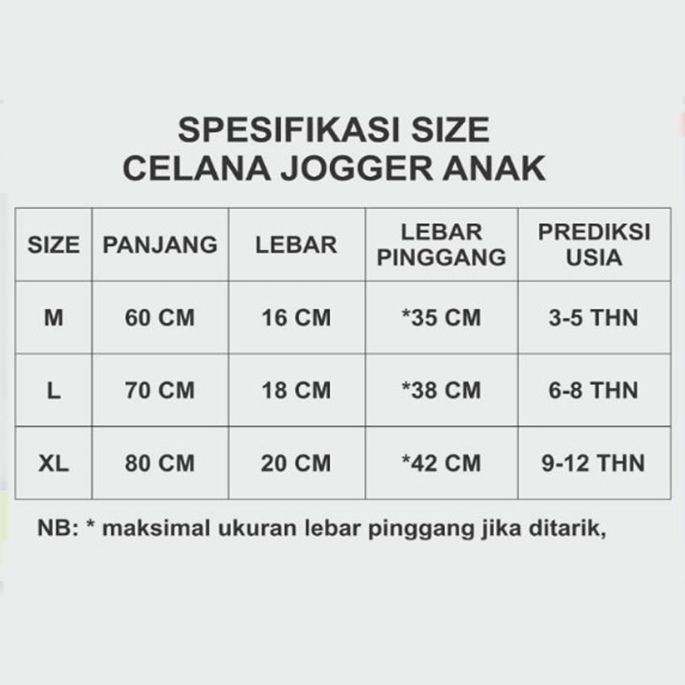 Celana Jogger Cargo Panjang Anak Laki Laki Cowok bahan Cotton Fleece