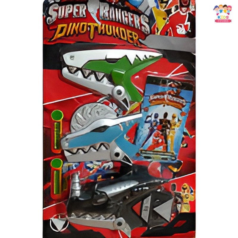 Mainan Jam Tangan Anak Robot Power Rangers Ranger Dino Thunder Changer Laki-laki Cowok Mainan Anak