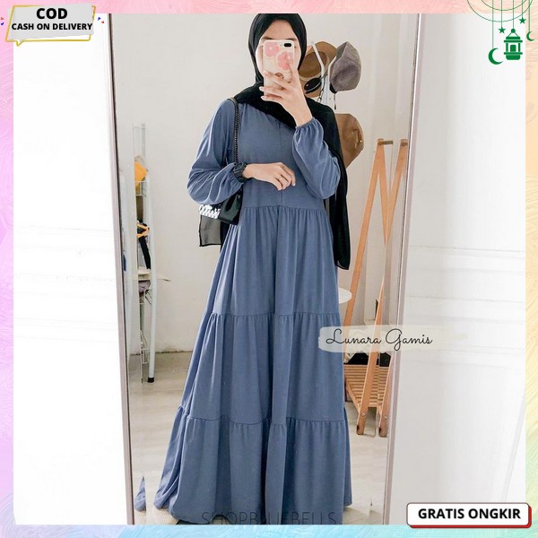 Dres Lengan Panjang Bsju Gsmis Terbaru 2023 Gamis Long Maxy Ghamis Ibu2 Pesta Kekinian Kondangan Pak