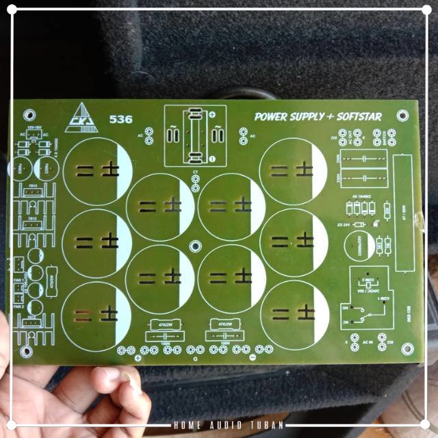 PCB ELCO POWER SUPPLY PLUS SOFTSTART