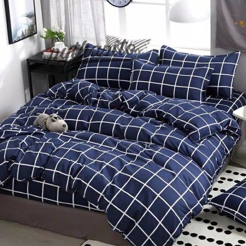 SPREI AESTHETIC / SPREI KOTAK / SPREI MOTIF KOTAK / SPREI MOTIF EMILY / SPREI KOREA