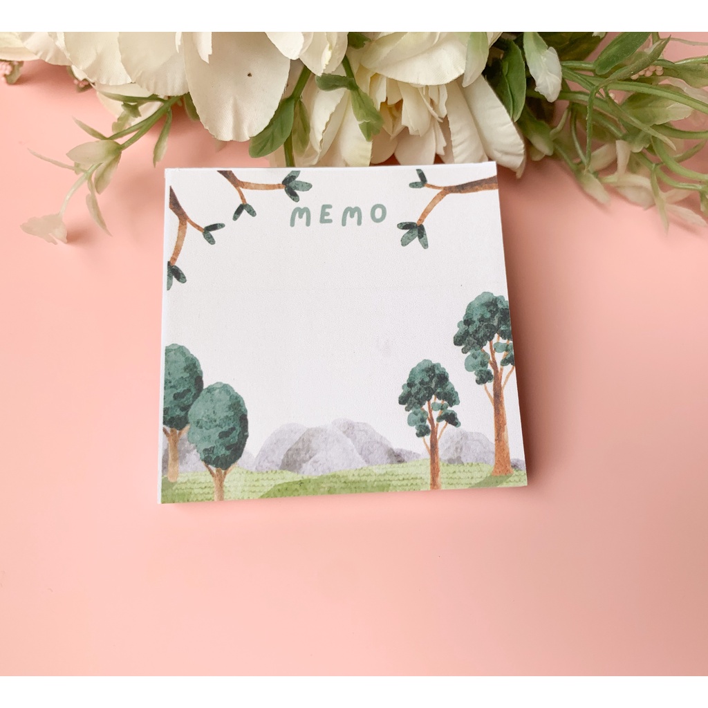 【GOGOMART】Kertas Memo Memopad Memo Notepad / Memo Catatan Bukan Sticky Notes Tempel - MM001