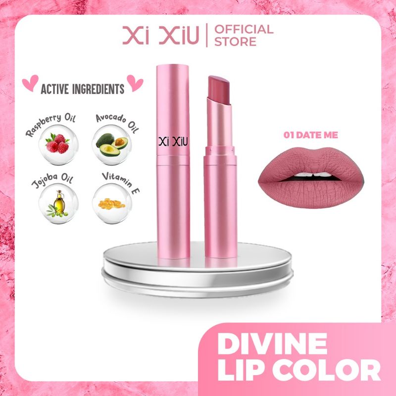XI XIU Divine Lip Color 3,8g | Lipstik Original BPOM