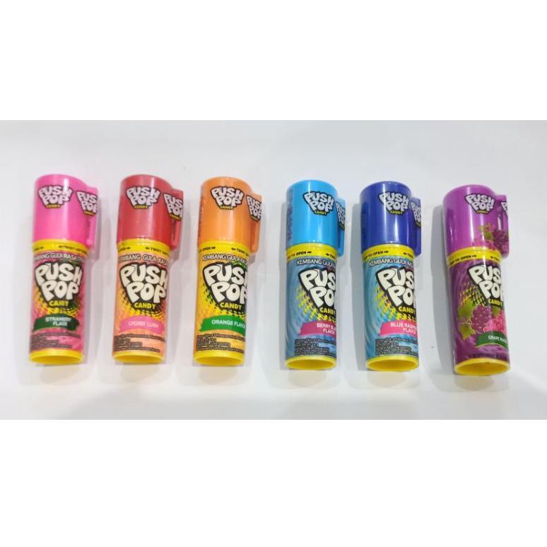 

[Produk 4646] Permen Push Pop Bentuk Lipstick 20g ( Bisa Pilih Rasa ) 46