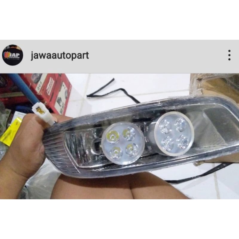 Foglamp Kijang Kapsul 2003-2004 Full LED - Custom Mata Elang