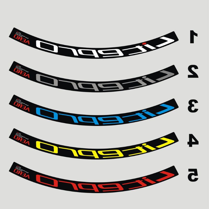 Decal Stiker Rim's Sepeda Lipat Litepro 20" / Decal Stiker Velg Rims Sepeda Lipat Litepro - Stiker V