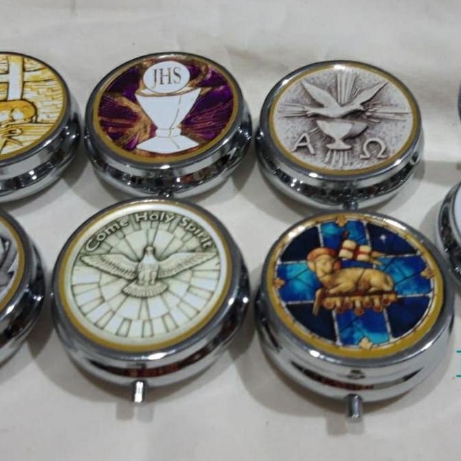 Jual Piksis Katolik Stainles Set