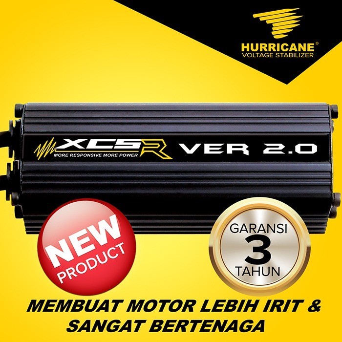 Hurricane XCSR Motor Versi 2 Penghemat Bbm Motor Garansi Resmi 3 Tahun