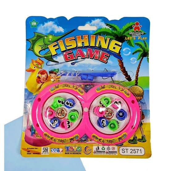 Mainan Pancing Anak Ikan Fishing Game Magnet 2 Kolom