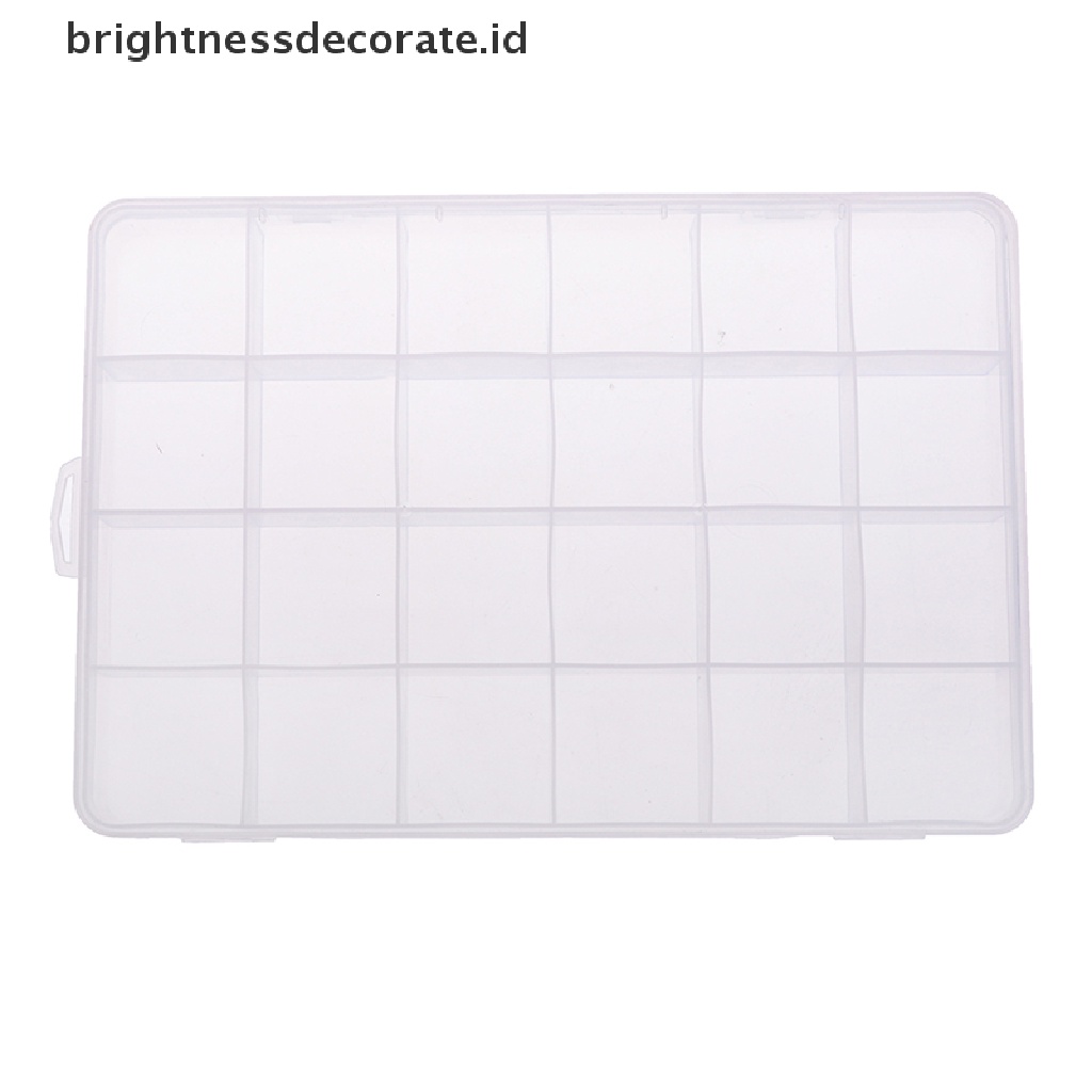 [Birth] 24kompartemen Kotak Plastik Case Perhiasan Manik Wadah Penyimpanan Craft Organizer  [ID] Baju Kaos Distro Pria Wanita Lengan Panjang [ID]