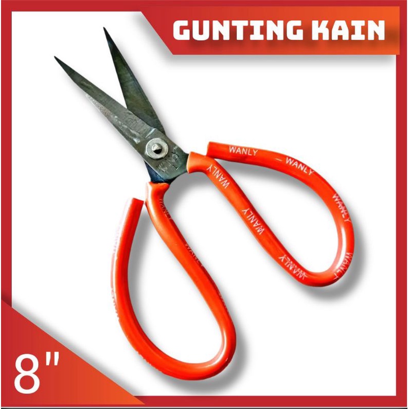 

Gunting Kodok Bonucci 8" / Gunting Kain / Gunting Kulit no #1