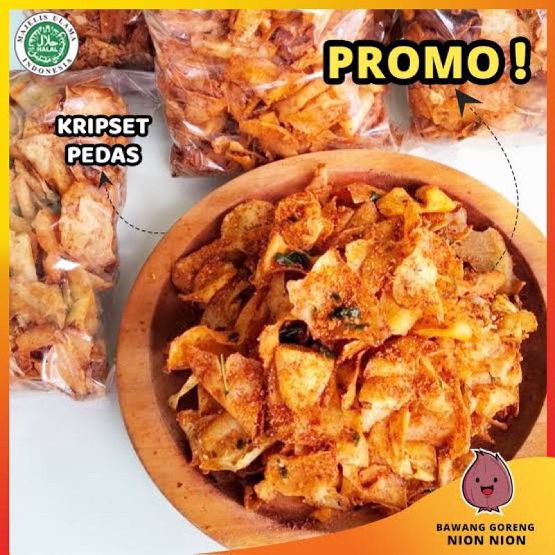 

KERIPIK SINGKONG MAICIH / KRIPSET PEDAS DAUN JERUK 1 KG