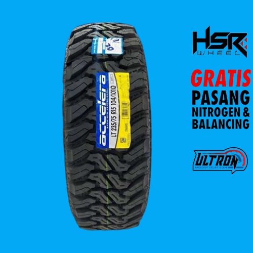 Ban Mobil Merk ACCELERA MT-01 235 75 R15 Ban mobil offroad r15