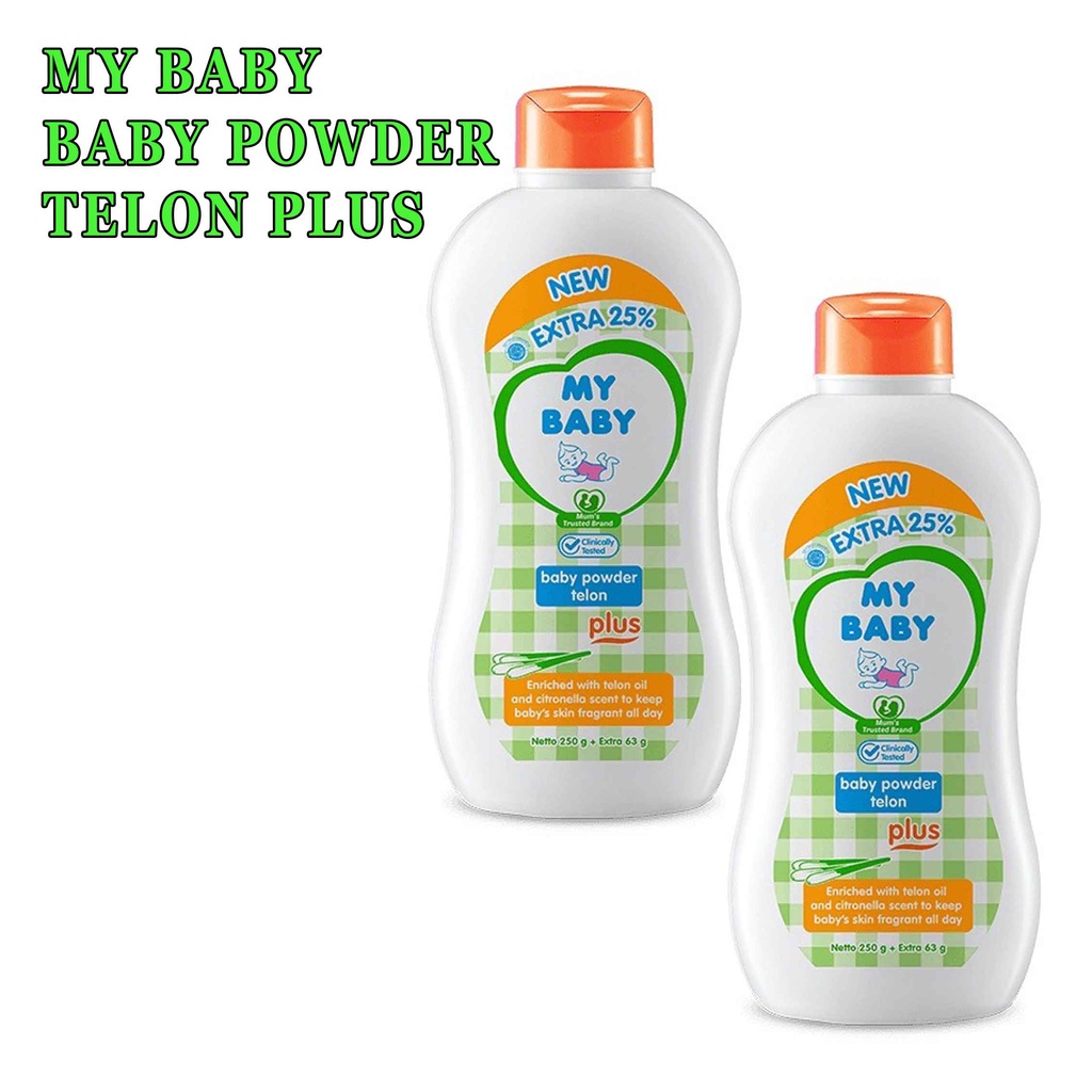 My Baby* Bedak Tabur* Baby Powder* Telon Plus* 100g