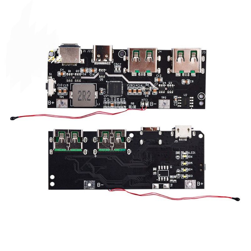 Papan Sirkuit Modul Pengisian Cepat Dua Arah 22.5W DIY