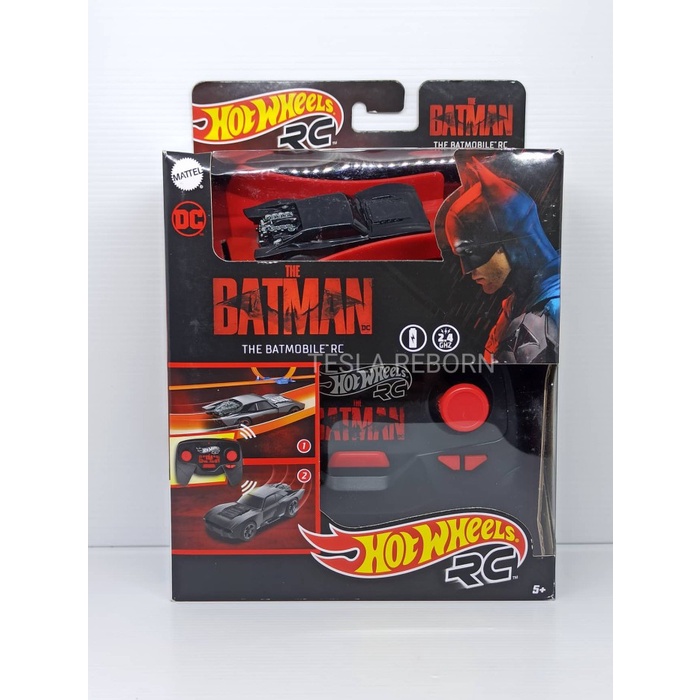 Hotwheels Hot Wheels Rc 1:64 Batman The Batmobile Rc #Bergaransi