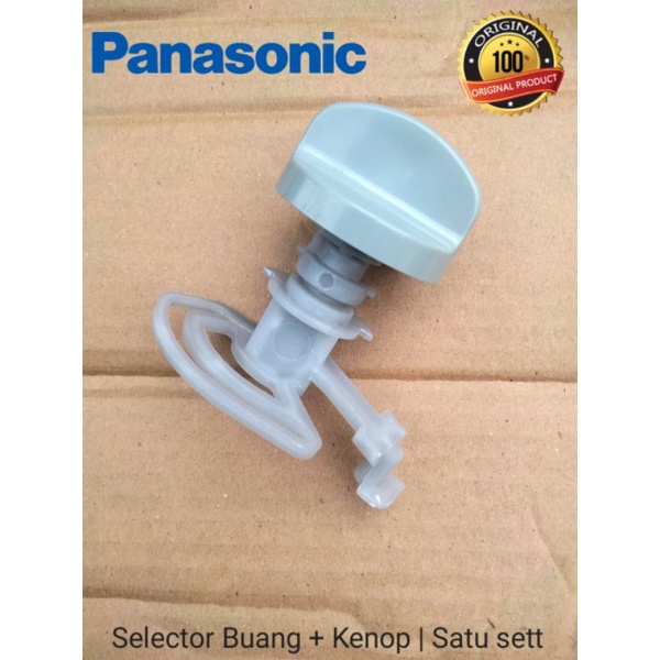 SELECTOR BUANG + KNOP Mesin Cuci Panasonic 2 Tabung Original