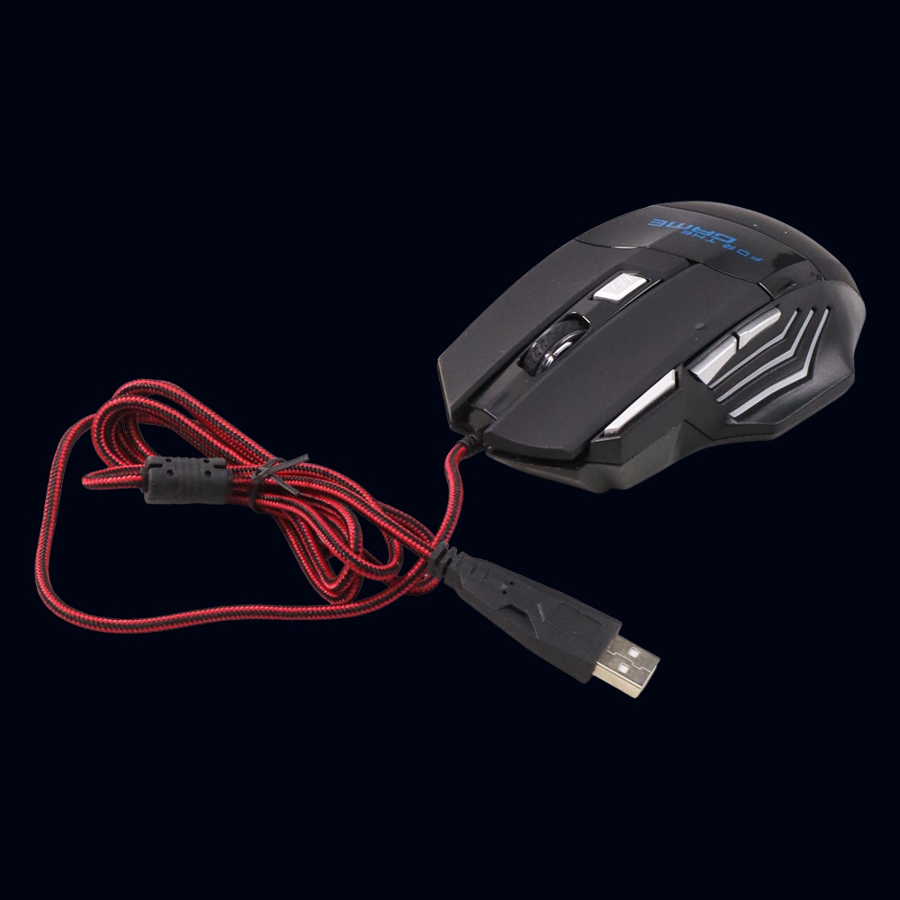 Mouse Gaming RGB Kabel USB Laptop Komputer