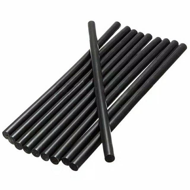 1 pcs barokahgamis black refill lem tembak hitam 7mm gluestick lem bakar glue stik 20cm