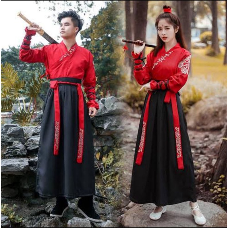 HANFU COSTUME CHINA WOMEN MAN COSPLAY