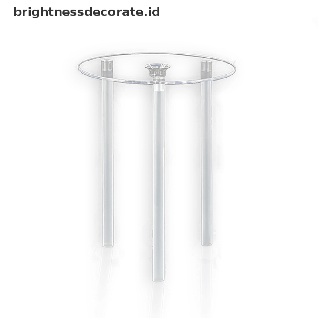 [Birth] Multi-layer Cake Support Set Frame Stand Kue Praktis Round Dessert Support [ID]