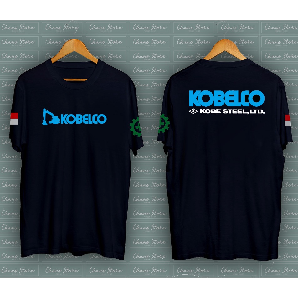 Kaos Baju Kobelco Excavator Alat Berat Bego Beko