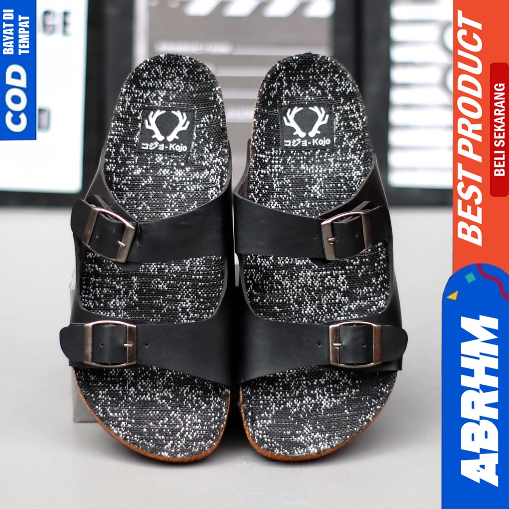 Sandal Slide Selop Pria Abraham Hiro