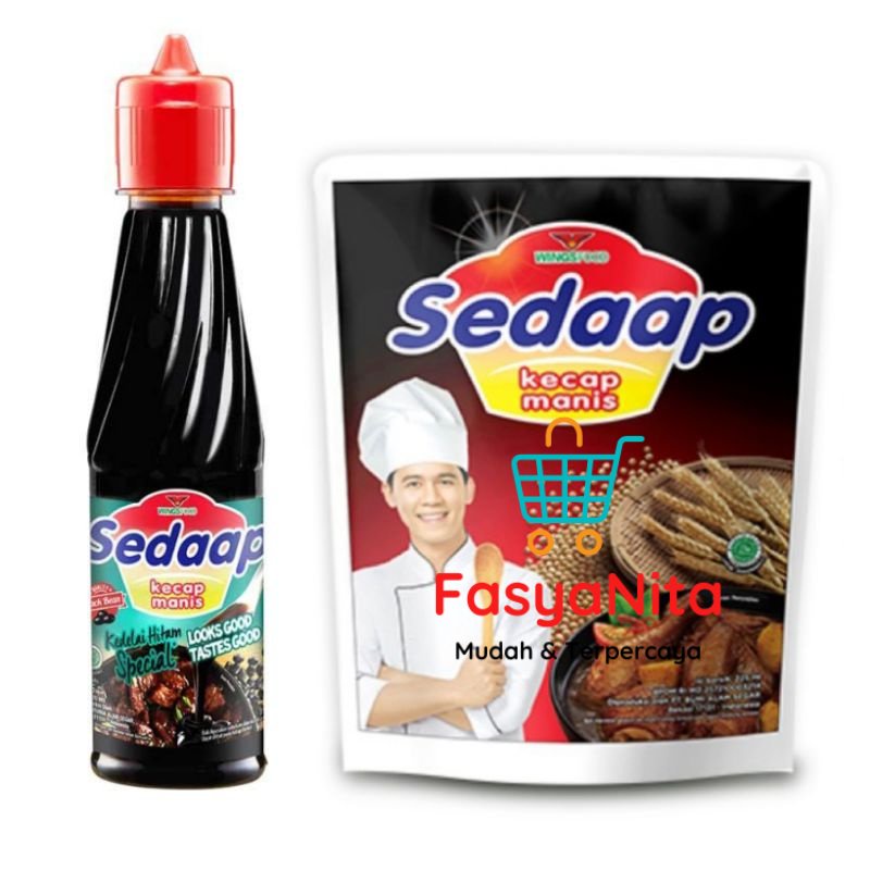 

Sedaap kecap manis kemasan botol dan Reffil