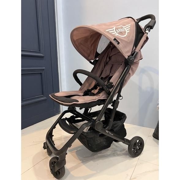 preloved stroller easywalker mini xs pink