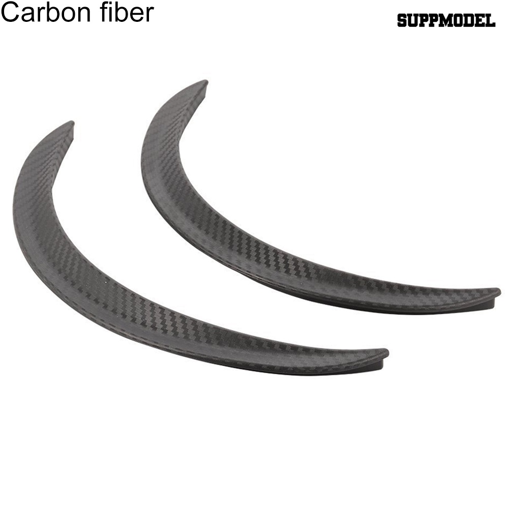 [SM] 2pcs Universal Carbon Fiber Wheel Brow Strip Arch Trim Fender Flare Protector