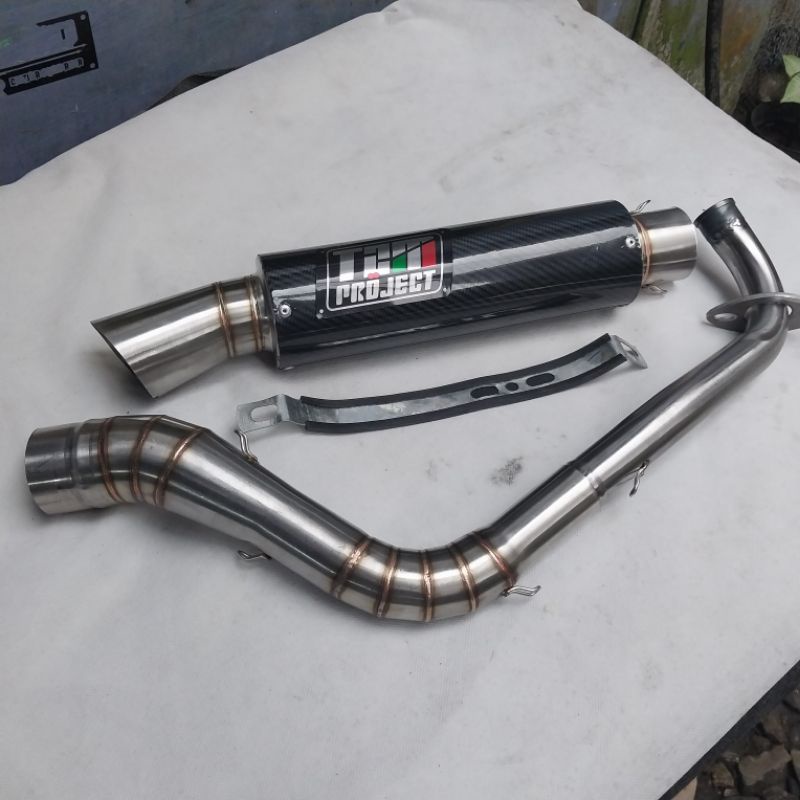 Knalpot Tzm karbon Aerox Vario Beat Cobra samlong