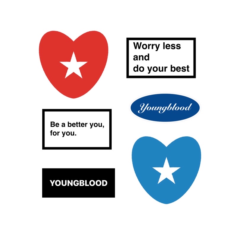 

Stickers Pack Youngblood