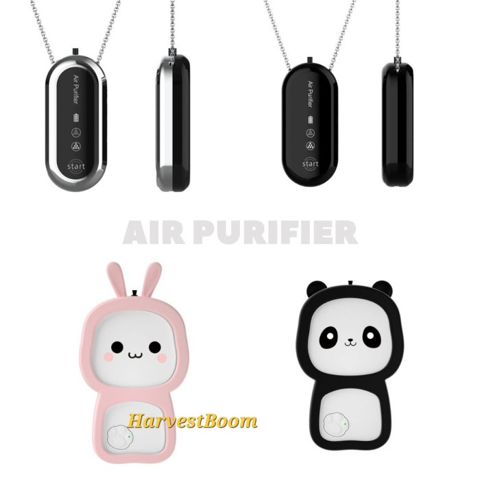 Pure Air Purifier Portable Kalung Purifier Kalung Pembersih Udara Ionizer
