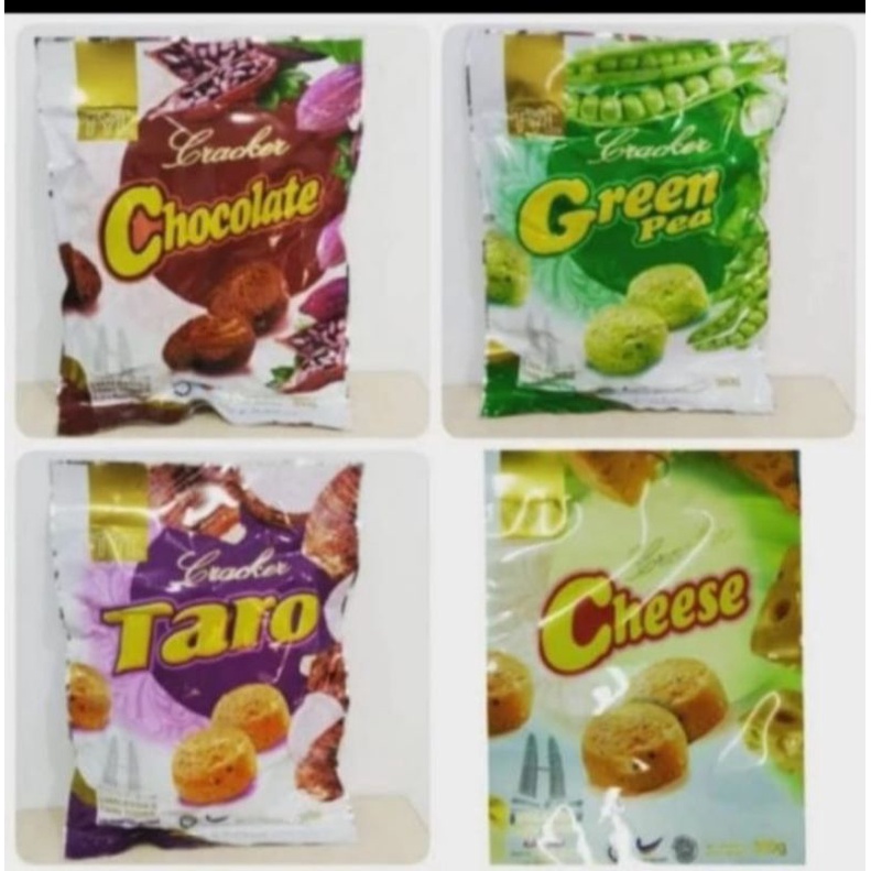 

COOKIES CRACKER TYL 360 gram | RASA CHEESE, CHOCOLATE, TARO/TALAS, GREEN PEA.