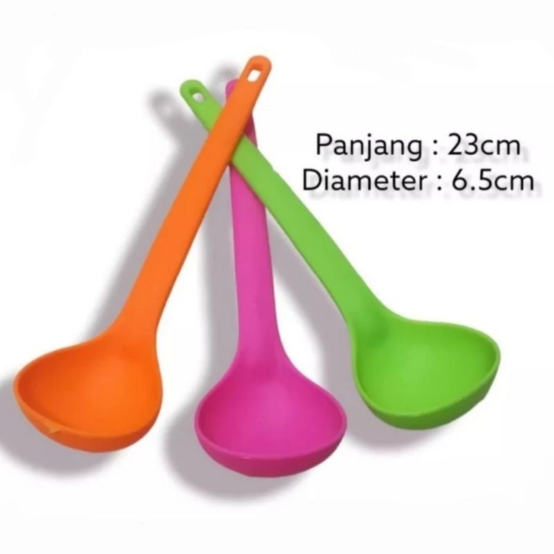 Centong sayur kecil/sendok sayur plastik/irus sayur kecil
