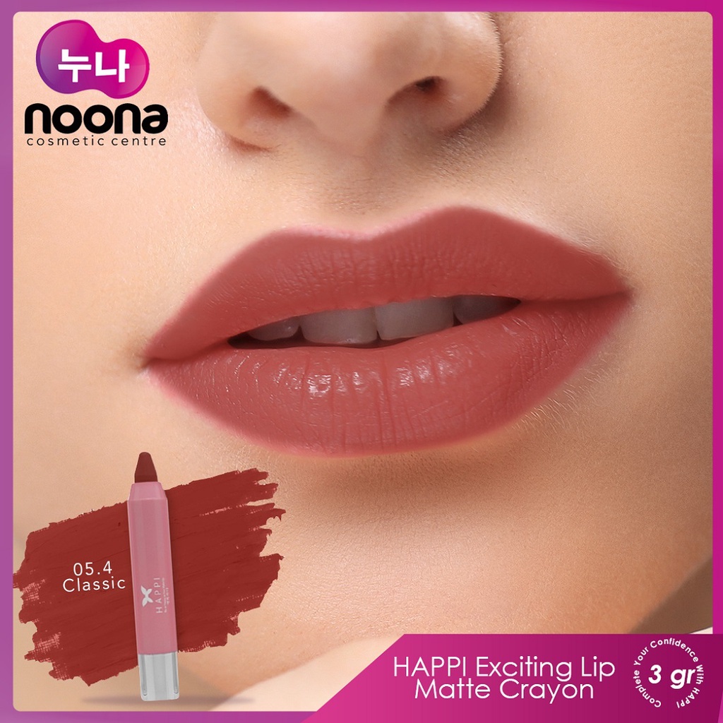 HAPPI EXCITING LIP MATTE CRAYON 3 GR -NJ