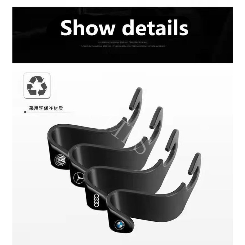 Lexus Gantungan Baju Mobil Hooks Back Seat Organizers Aksesoris Dekorasi Belakang Untuk CT200H NX250 RX350 LX470 IS NX ES rx 570 RX300 LX570