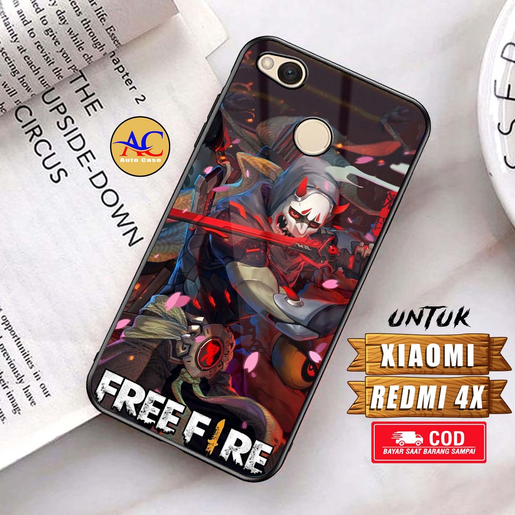 Case XIAOMI REDMI 4X Auto Case Motif [ FF ] Case XIAOMI REDMI 4X Terbaru Case Hp Casing Hp Softcase 