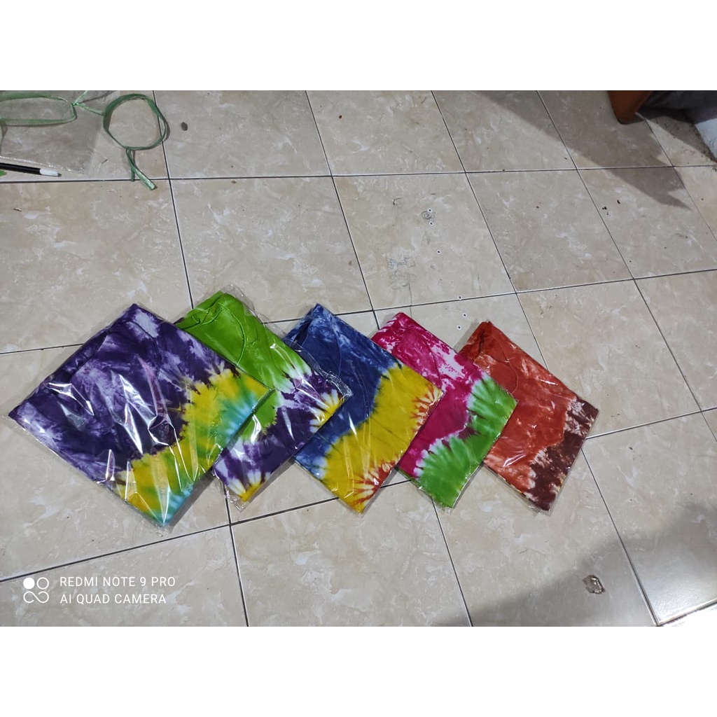 setelan Tie dye Remaja Murah Pria wanita