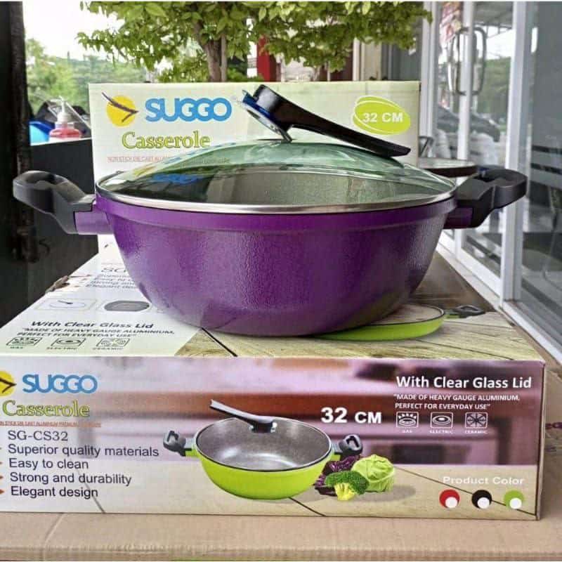 WOK PAN CASSEROLE SUGGO 32CM-PANCI WAJAN 32 CM