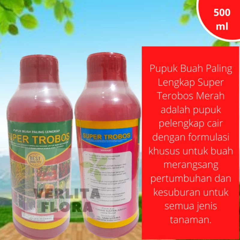 Pupuk Cair Super Terobos Merah 500ml