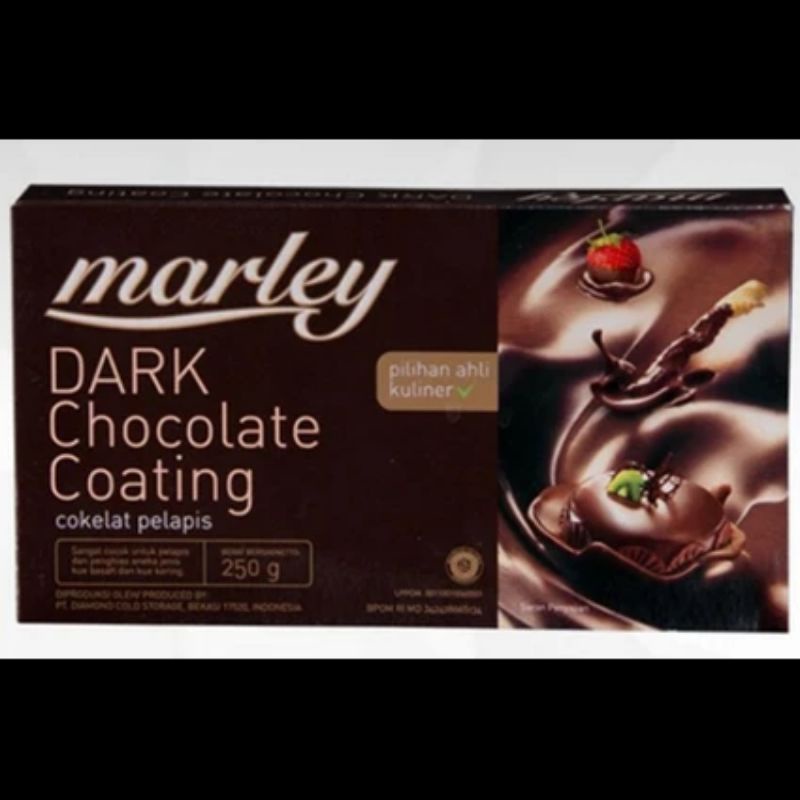 

MARLEY DARK CHOCOLATE COATING 250GR