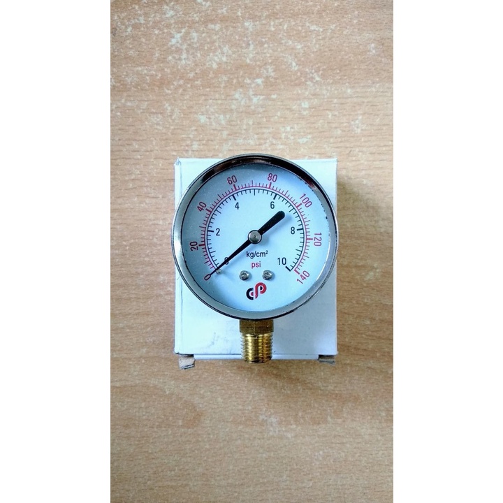 Pressure Gauge | Alat Ukur Tekanan (Size : 2.5, 10, 16, 25 KG/CM2)