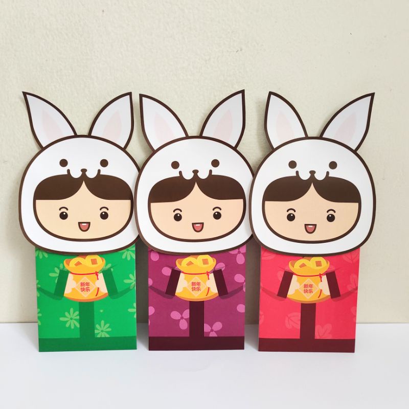 

Amplop Angpao Imlek CNY 2023 Kepala Kelinci