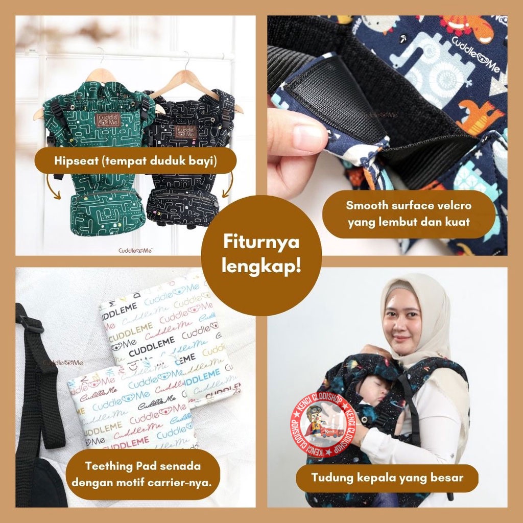 CuddleMe Ultimo Carrier Baby Gendongan Bayi Cuddle Me