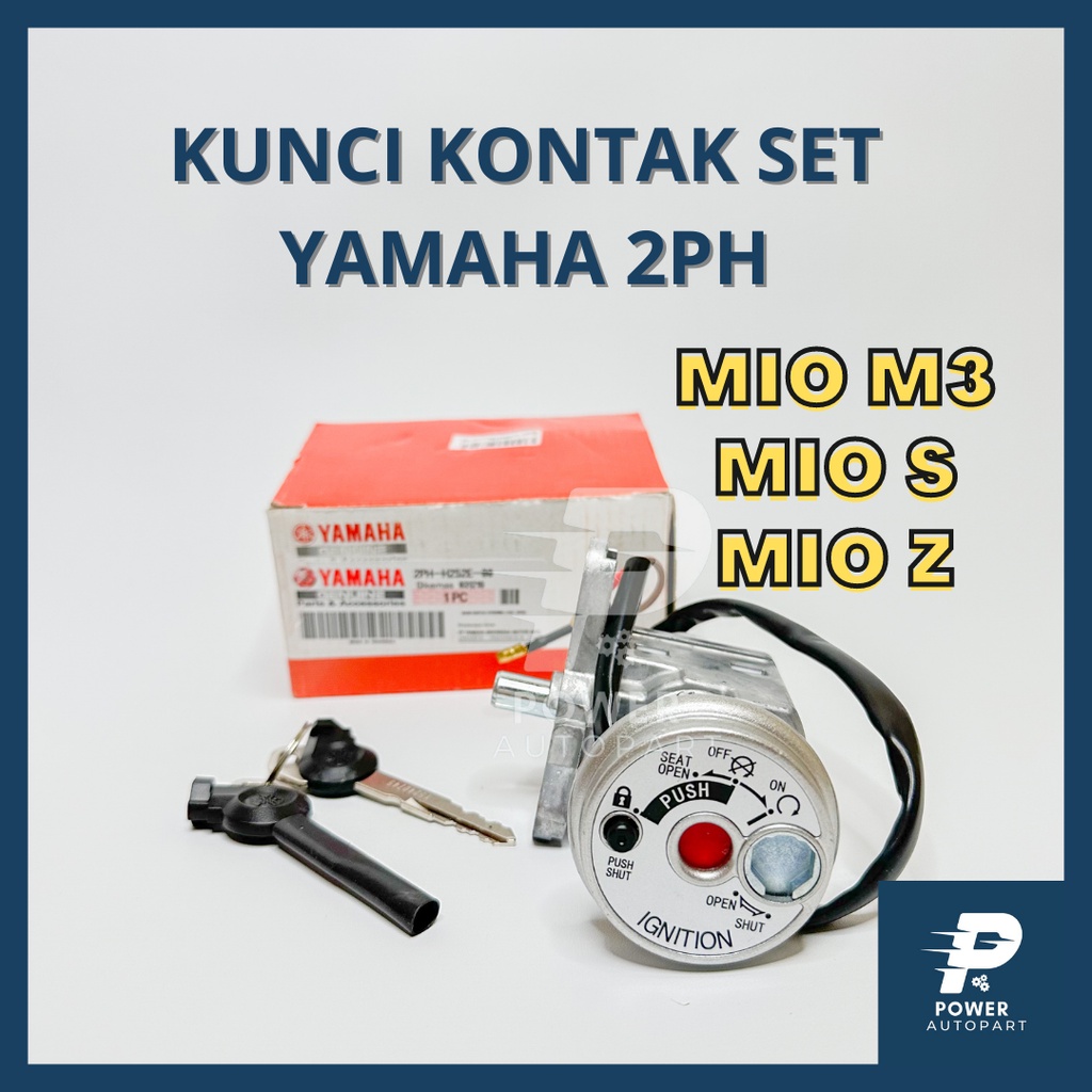 KUNCI KONTAK SET YAMAHA MIO M3 , MIO Z , MIO S KUALITAS ORIGINAL - 2PH