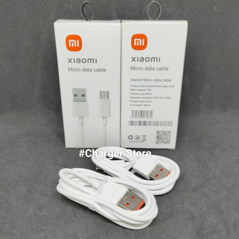 Kabel Data Xiaomi Original Fast Charging Micro USB - Type C