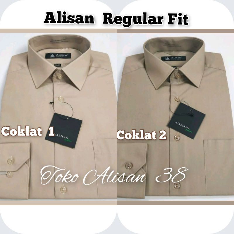 Alisan Polos Lengan Panjang Regular warna C1 -  C2